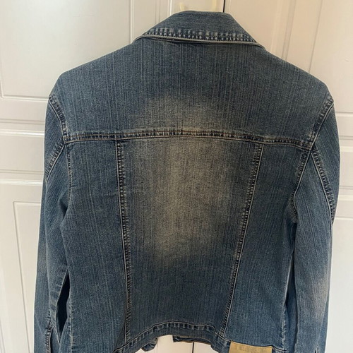 Denim set jacket and pants by Raxevsky used, blue