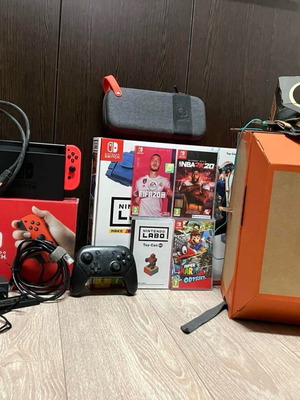Nintendo Switch μεταχειρισμένο με αξεσουάρ και παιχνίδια