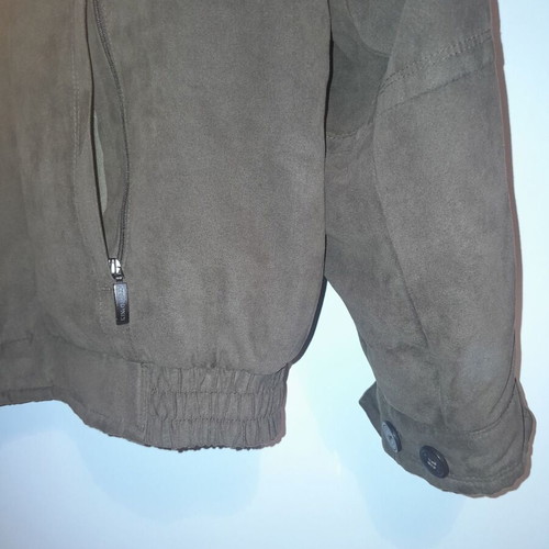 Men's pilot jacket new, brown to olive color, size XL