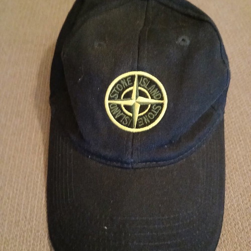 Stone Island hat, black, size L
