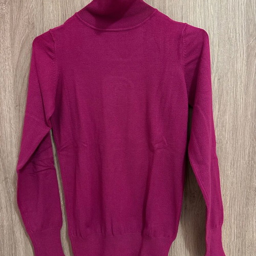 Esmara pink turtleneck sweater used XS soft