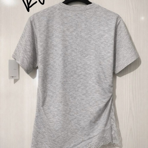 New Collection gray blouse size M new with tags