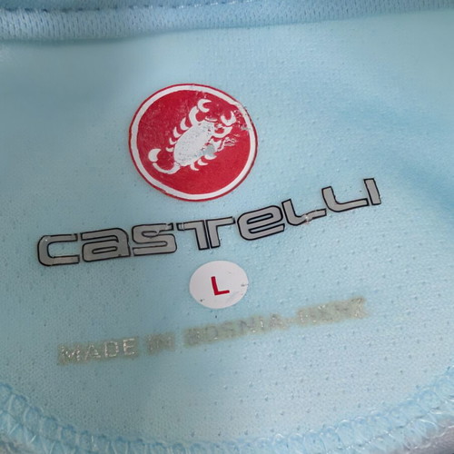 Castelli cycling jersey size L as new