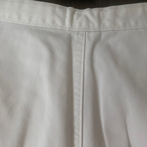 Calvin Klein jeans white wide-leg women's pants size M like new nautical style