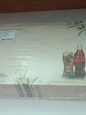 Χάρτινα σουπλά Coca Cola, 1000 τεμάχια