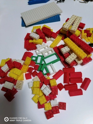 Epa building blocks used Greek made 162 pieces