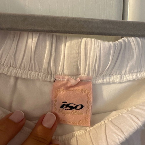 White crop shirt Iso medium used
