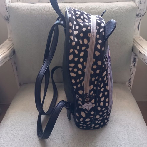 Santoro backpack used, black, 35 x 24 x 10 cm