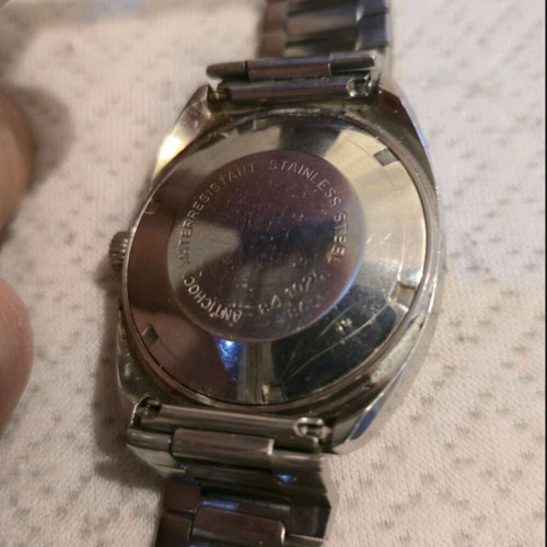 Dugena Matic automatic watch used, gray