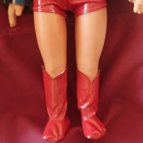 El Greco Katrin doll used, 1970s, approx. 40 cm