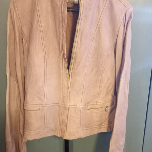 Leather women jacket Rosewood color, like new, Acne Studios