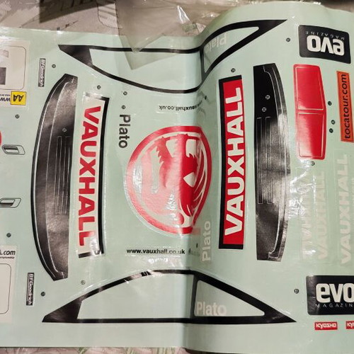 Kyosho DeAgostini Vauxhall Astra Nitro RC 4WD like new, complete set