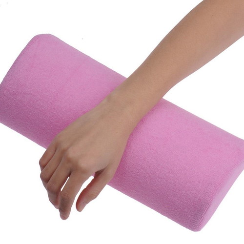 Manicure pillows set of 2 new, terry cloth with washable cover
