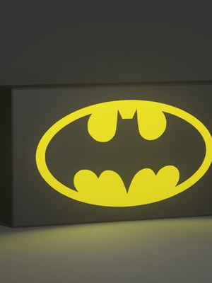 3D Printed Batman Logo Lightbox like new