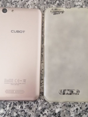 Cubot Note S 2/16GB smartphone used with cracked screen