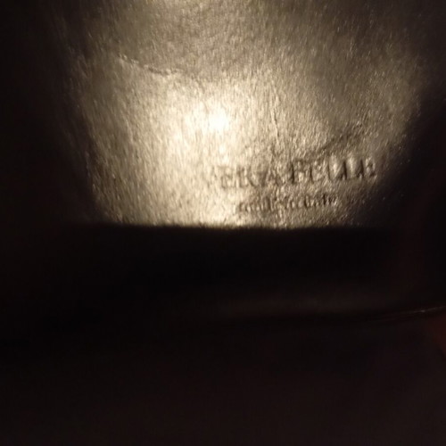 Vera Pelle crossbody bag like new, genuine leather, black