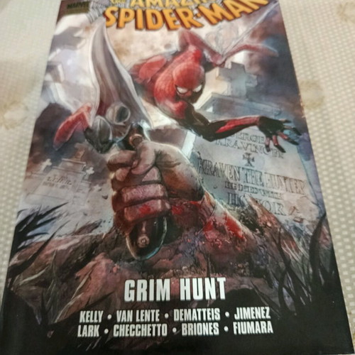 The Amazing Spider-Man Grim Hunt hardcover premiere edition like new