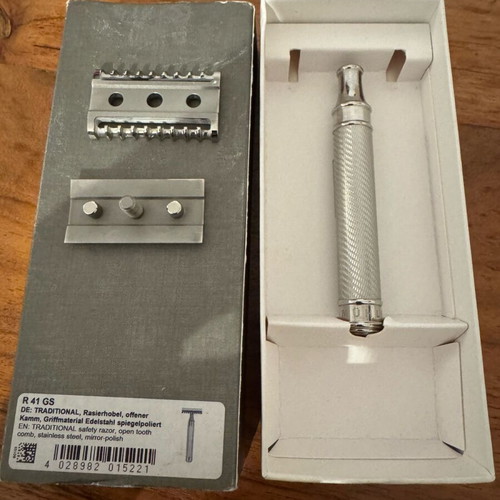 MUHLE R41 GS shaving razor like new