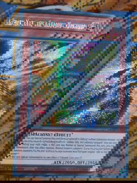 Gizmek Yata, The Gleaming Vanguard (Secret Rare, Yugioh)