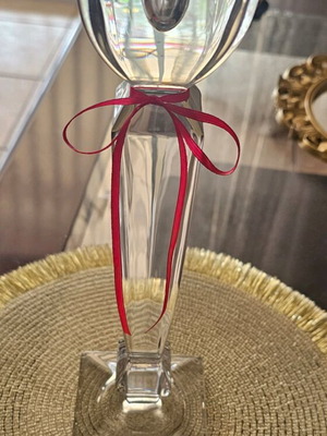 Crystal candlestick like new