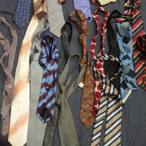 Ties used, set of 20 pieces