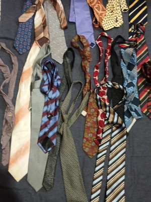 Ties used, set of 20 pieces