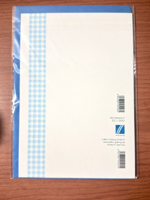 Edition Gollong 3D embossed greeting card for newborn