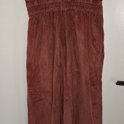 American Eagle sleeveless jumpsuit brick red like new