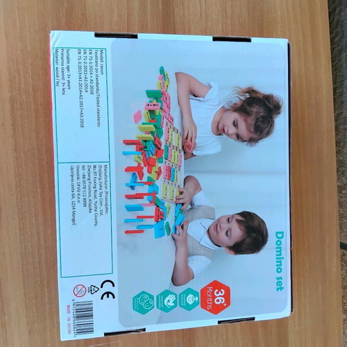 Wooden Ecotoys educational knowledge game new