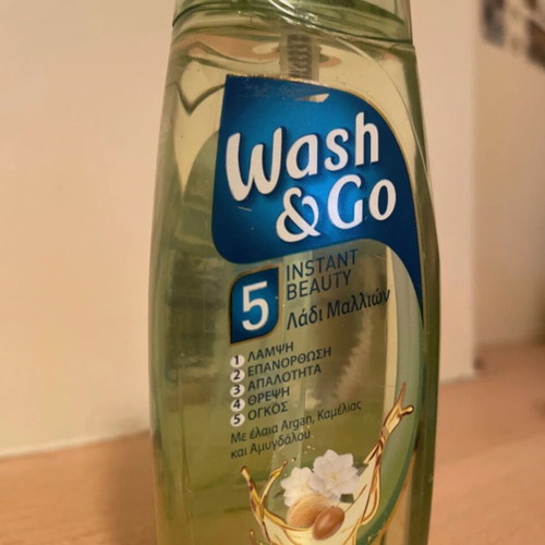 Wash & Go Hair Oil like new for shine and repair
