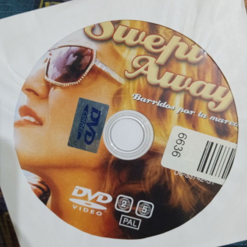 Swept Away DVD like new, comedy romance with Madonna