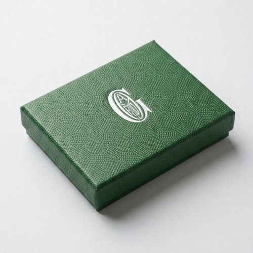 Goyard card holder, green