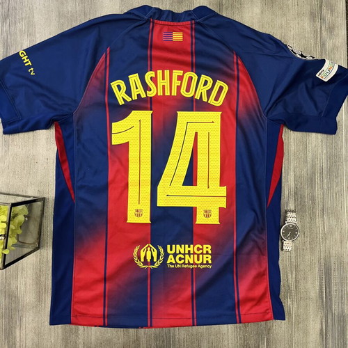 Nike FC Barcelona Rashford #14 football jersey 2025/26