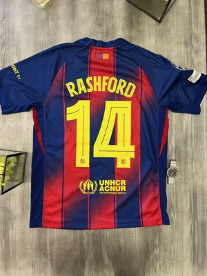 Nike FC Barcelona Rashford #14 football jersey 2025/26
