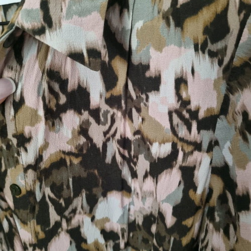 Mango semizier dress size XL like new, multicolor