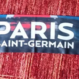 Paris Saint-Germain (PSG) scarf like new, collectible, 140 cm
