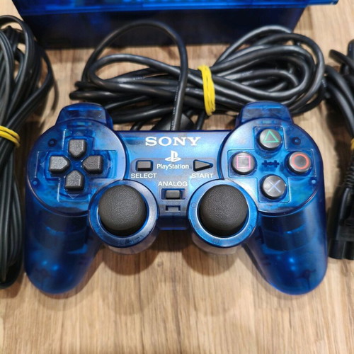 PlayStation 2 Ocean Blue Limited Edition Japan Region like new