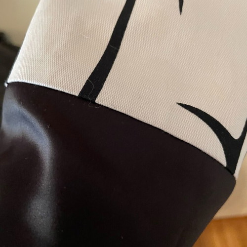 Lavand dress size L like new, black and white