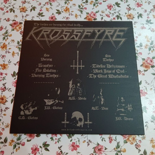 Krossfyre Burning Torches EP like new, black thrash metal