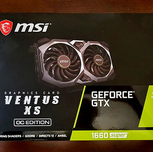 MSI GeForce GTX 1660 Super 6GB Ventus XS OC - 6GB GDDR6