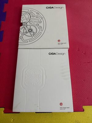 CIGA Design packaging like new, book design
