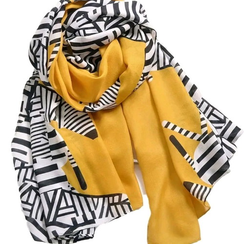 Pareo and hat set new, large sun hat with scarf 1.80×0.65 m