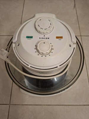 Singer Vita Cook halogen air fryer used