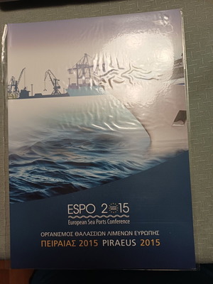 Commemorative Stamp Booklet ESPO 2015 Piraeus new