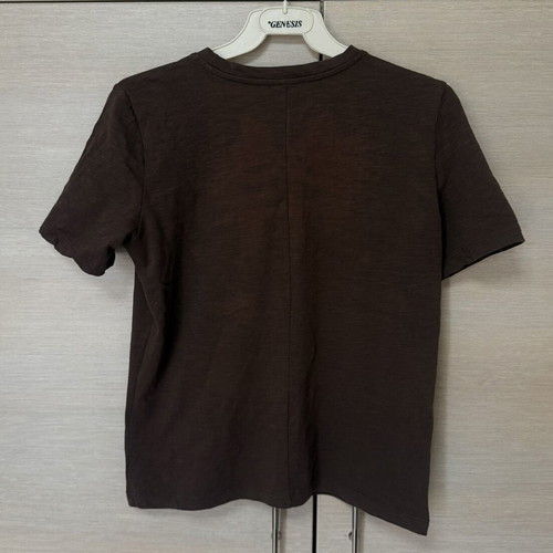 Zara choco brown cotton t-shirt size M like new