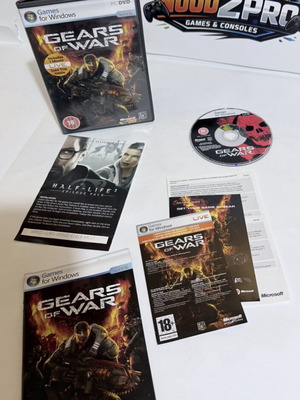 Gears of War PC DVD used, adventure game