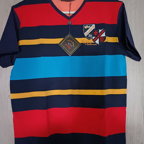 Paul & Shark men's short-sleeve multicolor shirt new, size L