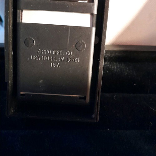 Zippo Engine Turned lighter excellent condition