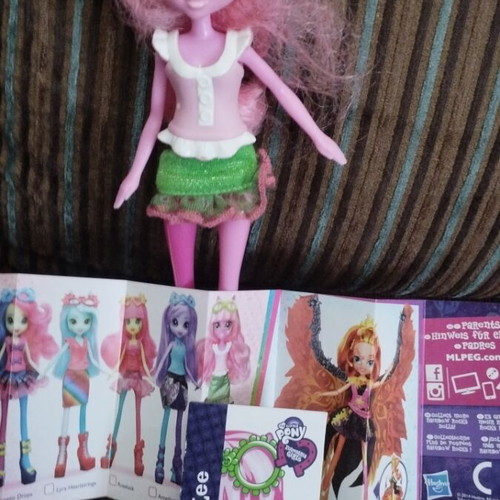 My Little Pony Cheerilee Rainbow Rocks Equestria Girls doll with original clothes