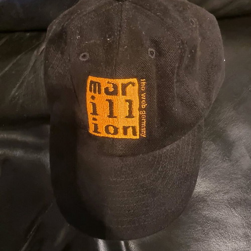 Marillion fabric hat used, black